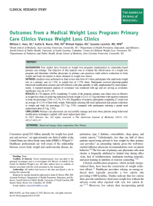 American Journal of Medicine study 2012